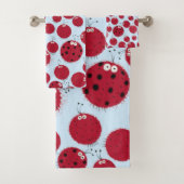 De Ladybug Shindig Bad Handdoek (Insitu)