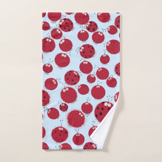 De Ladybug Shindig Bad Handdoek (Handdoek)