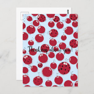 De Ladybug Shindig Briefkaart