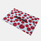 De Ladybug Shindig Deurmat (Schuin)