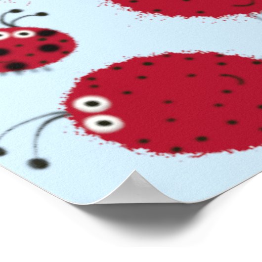 De Ladybug Shindig Poster (Hoek)