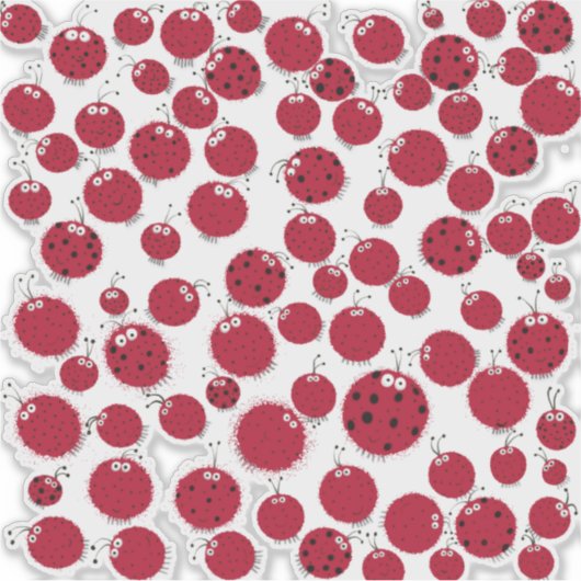 De Ladybug Shindig Sticker (Voorkant)