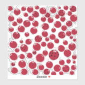 De Ladybug Shindig Sticker (Vel)