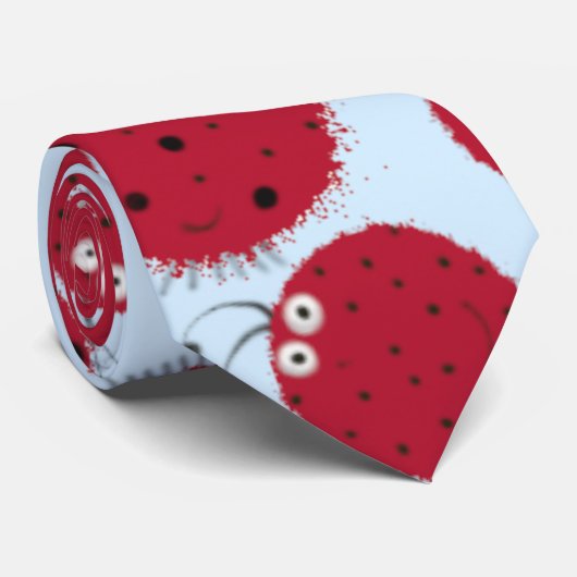 De Ladybug Shindig Stropdas (Opgerold)