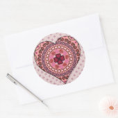 De lagen van de Sticker van het Hart (Envelop)