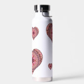 De lagen van het hart waterfles (Links)