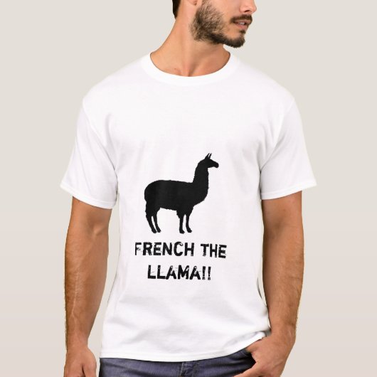 De lama. t-shirt (Voorkant)