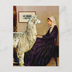 De Lama van de Moeder van Whistler Briefkaart