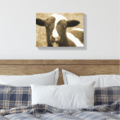 De Lamb duwen Canvas Afdruk (Insitu (Slaapkamer))