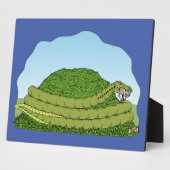 De Lambton Worm Fotoplaat (Zijkant)