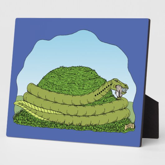 De Lambton Worm Fotoplaat (Zijkant)