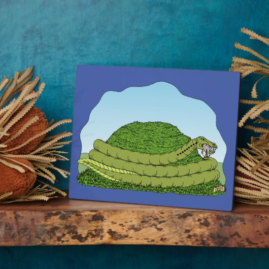 De Lambton Worm Fotoplaat (Zijkant)