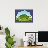 De Lambton Worm Poster (Thuiskantoor)