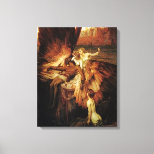 De Lament voor Icarus Canvas Afdruk (Voorkant)