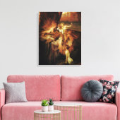 De Lament voor Icarus Canvas Afdruk (Insitu (Woonkamer))