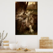 De Lament voor Lcarus van Herbert Draper 1898 Poster (Keuken)