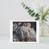 De Lamentatie over de dode Christus, Mantegna Briefkaart (Staand voorkant)