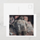 De Lamentatie over de dode Christus, Mantegna Briefkaart (Voorkant / Achterkant)
