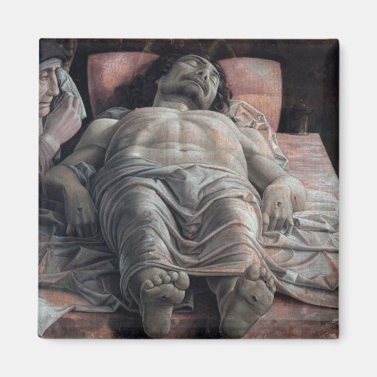 De Lamentatie over de dode Christus, Mantegna Magneet (Voorkant)