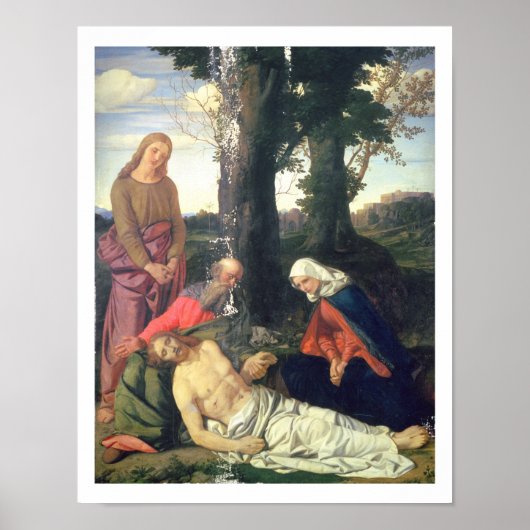 De Lamentatie van de dode Christus Poster (Voorkant)