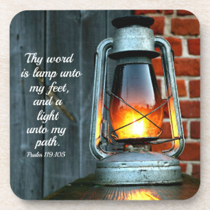 De lamp bier onderzetter