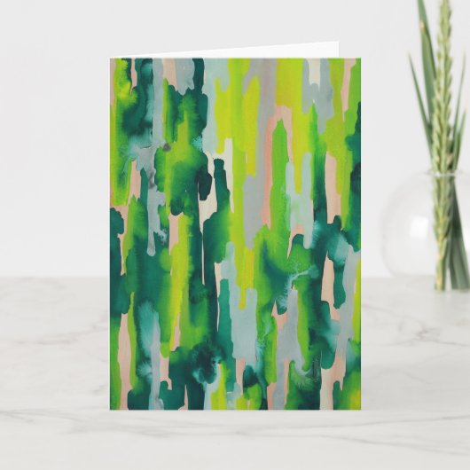 De Lamp Notecard van de cactus Kaart (Voorkant)