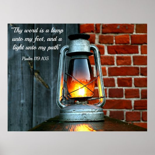 De lamp poster (Voorkant)