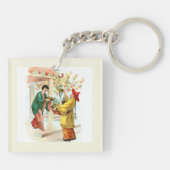 De Lamp van Aladdin Sleutelhanger (Achterkant)
