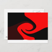 DE LAMP VAN DE LAVA BRIEFKAART (Voorkant / Achterkant)