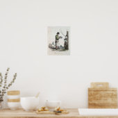 De lamplichter poster (Keuken)