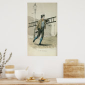 De lampverlichting poster (Keuken)