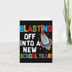 De lancering in een nieuw schooljaar eerste dag on kaart