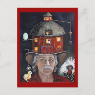 De landbouwer briefkaart