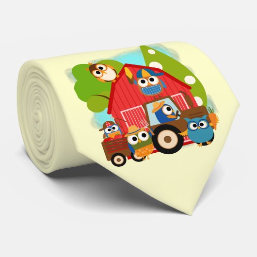 De Landbouwers van de uil Stropdas (Opgerold)