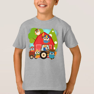 De Landbouwers van de uil T-shirt