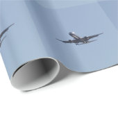 De landing in de zon cadeaupapier (Rol Hoek)