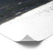 De landing op St. Barth Poster (Hoek)