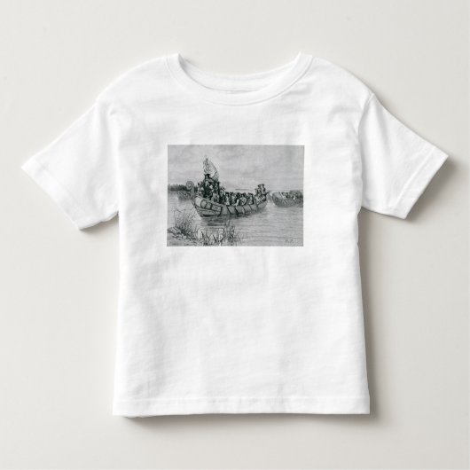 De landing van Cadillac Kinder Shirts (Voorkant)