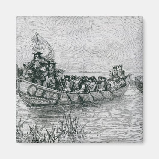 De landing van Cadillac Magneet (Voorkant)