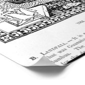 De landing van Columbus Poster (Hoek)