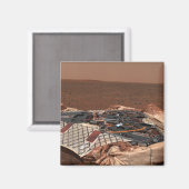 De landingsplaats van de rover magneet (Voorkant / Achterkant)