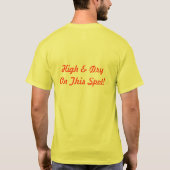 De Landlocked. T-shirt voor script (Achterkant)