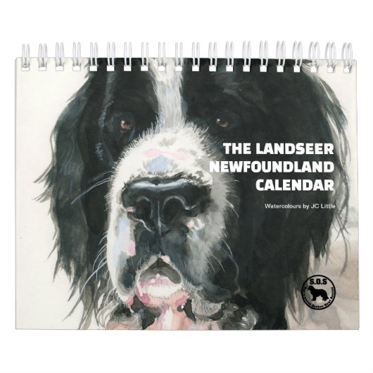 De Landseer Newfoundland Kalender (Hoes)