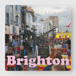 De Lanes Brighton Vierkante Klok