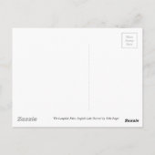 De Langdale Pikes, het Engelse district van het me Briefkaart (Achterkant)