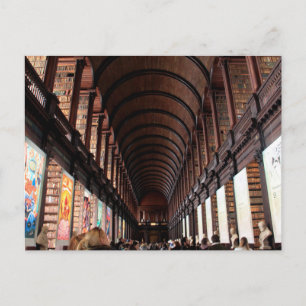 de lange hal briefkaart