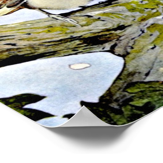 De lange reis, Edward Julius Detmold Poster (Hoek)