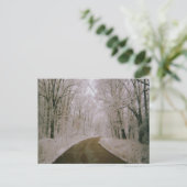 De lange weg briefkaart (Staand voorkant)