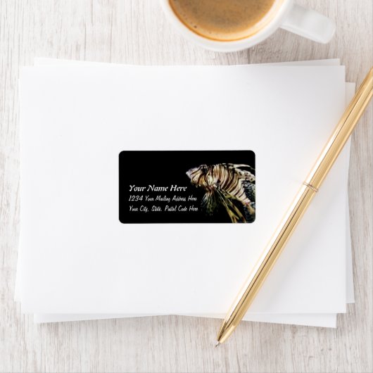 De langoest etiket (Insitu)