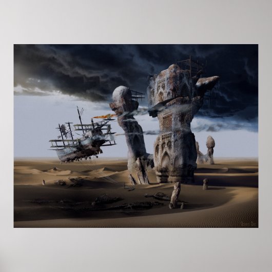 De Langoliers of de onvermijdelijke Entropie, in e Poster (Voorkant)
